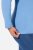 Ulla Popken Basic Long Sleeve Slim Fit Turtleneck Light Cornflower - Hættetrøjer og sweatshirts - Bløde sweatshirts, hoodies & strik