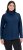 Ulla Popken Basic Long Sleeve Slim Fit Turtleneck Dark Blue - Hættetrøjer og sweatshirts - 