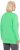 Ulla Popken Back To Basics V-Neck Relaxed Fit Cotton Tee Mint Green - T-shirts - T-shirts til kvinder