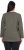 Ulla Popken Back To Basics V-Neck Relaxed Fit Cotton Tee Olive - T-shirts - 