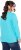 Ulla Popken Back To Basics V-Neck Relaxed Fit Cotton Tee Deep Aqua - T-shirts - 