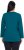 Ulla Popken Back To Basics V-Neck Relaxed Fit Cotton Tee Cerulean - T-shirts - 