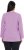 Ulla Popken Back To Basics V-Neck Relaxed Fit Cotton Tee Lavender - T-shirts - 