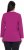 Ulla Popken Back To Basics V-Neck Relaxed Fit Cotton Tee Berry - T-shirts - 