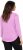 Ulla Popken Layered Look Memories Embroidered Long Sleeve Tee Amethyst - Trykte T-shirts til kvinder - 