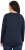 Ulla Popken Star Long Sleeve Graphic Tee Navy Blue - Trykte T-shirts til kvinder - 