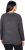 Ulla Popken Cold Dyed Sequined Heart Long Sleeve Tee Asphalt - Trykte T-shirts til kvinder - Printede T-shirts til Damer