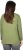 Ulla Popken Cold Dyed Sequined Heart Long Sleeve Tee Sage Green - Trykte T-shirts til kvinder - Printede T-shirts til Damer
