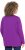 Ulla Popken Christmas Squirrel Long Sleeve Graphic Tee Dark Purple - Trykte T-shirts til kvinder - Printede T-shirts til Damer