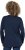 Ulla Popken Metallic Graphic Holiday Tee Navy - Trykte T-shirts til kvinder - Printede T-shirts til Damer