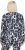 Ulla Popken Quick Drying Abstract Print Tee Black - Trykte T-shirts til kvinder - 