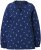 Ulla Popken Swallow Print Long Sleeve Tee Ink Blue - Trykte T-shirts til kvinder - 