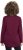 Ulla Popken Your Story Sequined Long Sleeve Tunic Tee Dark Ruby - Trykte T-shirts til kvinder - 