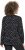 Ulla Popken Allover Printed Long Sleeve Tee Black - Trykte T-shirts til kvinder - 