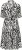 Kaffe Curve Alia Shirt Dress Black Chalk Animal - Midikjoler - 