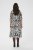 Kaffe Curve Alia Shirt Dress Black Chalk Animal - Midikjoler - 