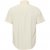 North Latitude Shirt Linen Cotton Short Sleeve Off-White - Skjorter - Skjorter til store mænd 2XL- 8XL