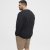 North Latitude Sweatshirt Black - Trøjer og Hættetrøjer - Trøjer og Hættetrøjer i store størrelser - 2XL-14XL