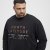North Latitude Sweatshirt Black - Trøjer og Hættetrøjer - Trøjer og Hættetrøjer i store størrelser - 2XL-14XL
