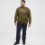 North Latitude Sweatshirt Army Green TALL - TALL-størrelser - Tøj til høje mænd