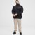 North Latitude Sweatshirt Cardigan Black - Trøjer og Hættetrøjer - Trøjer og Hættetrøjer i store størrelser - 2XL-14XL