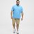 North Latitude Polo Pique Short Sleeve Turquoise - Polotrøjer - Polotrøjer 2XL-8XL