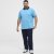 North Latitude Polo Pique Printed Turquoise - Polotrøjer - Polotrøjer 2XL-8XL