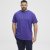 North Latitude T-Shirt Printed Allover Blue - T-shirts - T-shirts i store størrelser - 2XL-14XL