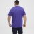 North Latitude T-Shirt Printed Allover Blue - T-shirts - T-shirts i store størrelser - 2XL-14XL