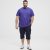 North Latitude T-Shirt Printed Allover Blue - T-shirts - T-shirts i store størrelser - 2XL-14XL