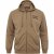 North Latitude Hoodie with Zipper Dark Sand - Trøjer og Hættetrøjer - Trøjer og Hættetrøjer i store størrelser - 2XL-14XL