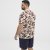 North Latitude T-Shirt Printed Allover Bordeaux - T-shirts - T-shirts i store størrelser - 2XL-14XL