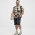 North Latitude Shirt Cuba Short Sleeve Navy - Skjorter - Skjorter til store mænd 2XL- 8XL