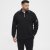 North Latitude Sweatshirt Ottoman Black - Trøjer og Hættetrøjer - Trøjer og Hættetrøjer i store størrelser - 2XL-14XL