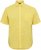 North Latitude Shirt Linen Cotton Short Sleeve TALL Yellow - HERRETØJ MT-6XLT - Tøj til høje mænd
