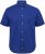North Latitude Shirt Short Sleeve TALL Blue - HERRETØJ MT-6XLT - Tøj til høje mænd