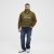 North Latitude Sweatshirt Half-Zip Green - Trøjer og hættetrøjer - Trøjer og Hættetrøjer i store størrelser - 2XL-14XL