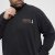 North Latitude Sweatshirt Cardigan Black - Trøjer og hættetrøjer - Trøjer og Hættetrøjer i store størrelser - 2XL-14XL
