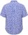 North Latitude Shirt Denim Printed Allover Blue - Skjorter - Skjorter til store mænd 2XL- 8XL
