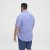 North Latitude Shirt Denim Printed Allover Blue - Skjorter - Skjorter til store mænd 2XL- 8XL