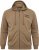 North Latitude Hoodie with Zipper Dark Sand - Trøjer og hættetrøjer - Trøjer og Hættetrøjer i store størrelser - 2XL-14XL