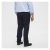 North Latitude Dress Pants Elastic Waist Navy Blue - Herrebukser i store størrelser - Herrebukser i store størrelser