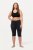 Ulla Popken Stretch Knit Bike Shorts Blue - Ulla Popken - Ulla Popken Plus Size Tøj