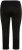 Ulla Popken Basic Stretch Knit Capris Black - Jeans & Bukser i Store Størrelser – Plus Size - 