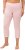 Ulla Popken Basic Stretch Knit Capris Pink - Jeans & Bukser i Store Størrelser – Plus Size - 