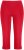 Ulla Popken Basic Stretch Knit Capris Red - Jeans & Bukser i Store Størrelser – Plus Size - 