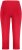 Ulla Popken Basic Stretch Knit Capris Red - Jeans & Bukser i Store Størrelser – Plus Size - 