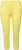 Ulla Popken Basic Stretch Knit Capris Yellow - Jeans & Bukser i Store Størrelser – Plus Size - Jeans & bukser, EU 42-70