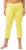 Ulla Popken Basic Stretch Knit Capris Yellow - Jeans & Bukser i Store Størrelser – Plus Size - Jeans & bukser, EU 42-70