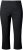 Ulla Popken Stretch Basic Bengaline Capri Pants Black - Jeans & Bukser i Store Størrelser – Plus Size - 